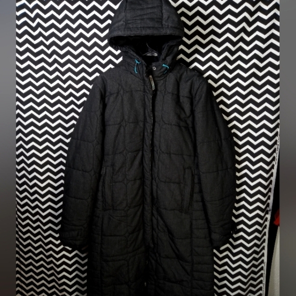 MERRELL women's long coat x jacket size large - cr - Picture 1 of 4